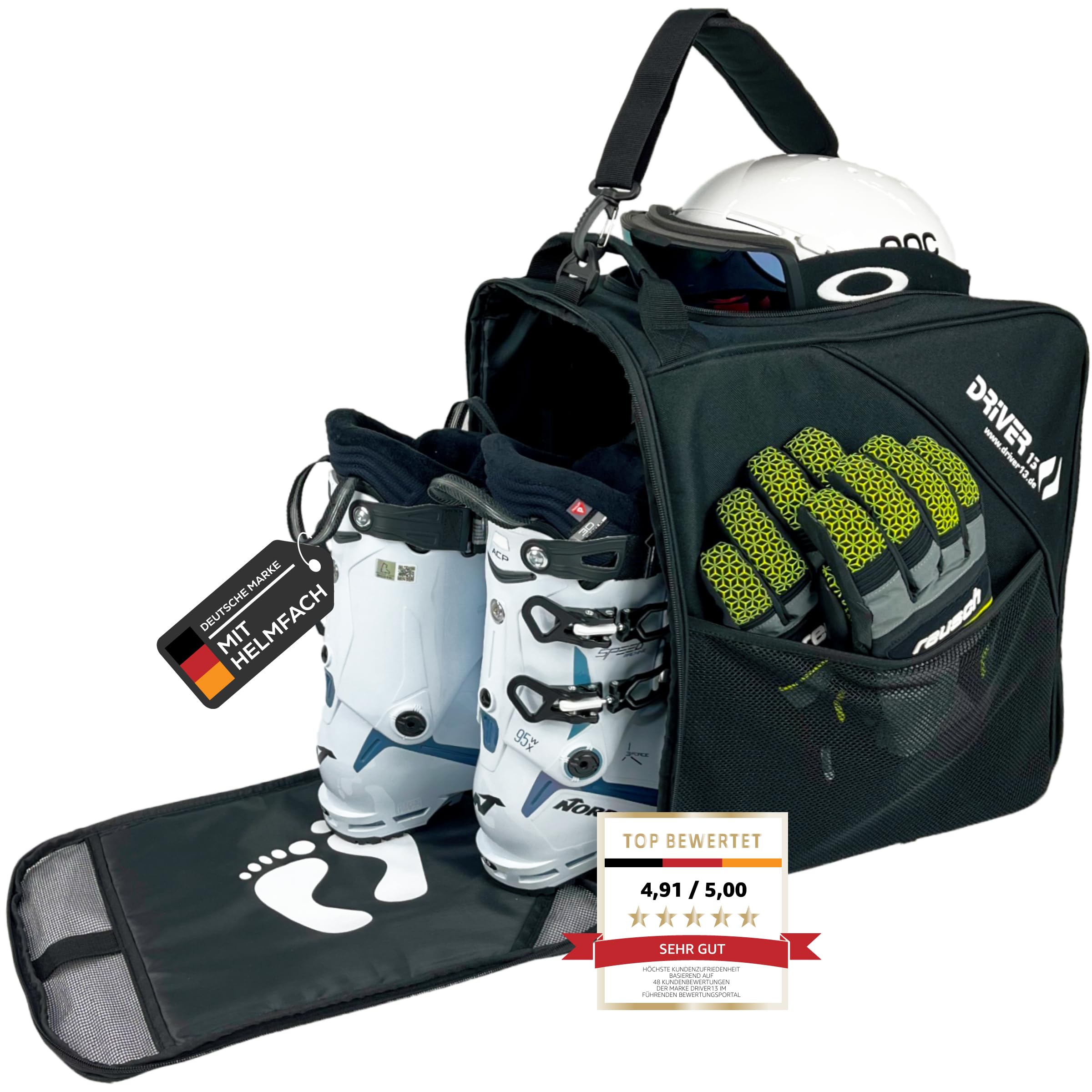 Driver13 Bootbag with Helmet Pocket