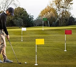 Set of 4 Single Sided 8x6 Inches Solid Golf