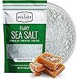 Flaky Sea Salt, Hand Harvested Sea Salt Flakes, Baja Fleur de Sel Flake Salt, Gourmet Finishing Flaky Salt for Baking and Cooking, 4 oz Bag, Sea Salt Superstore