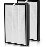 APH260 Replacement Compatible with APH260 and APH320 3-in-1 Filtration H13 True HEPA Air Cleaner for Large Room Pre-filter Plus Efficiency Carbon, 2-Pack