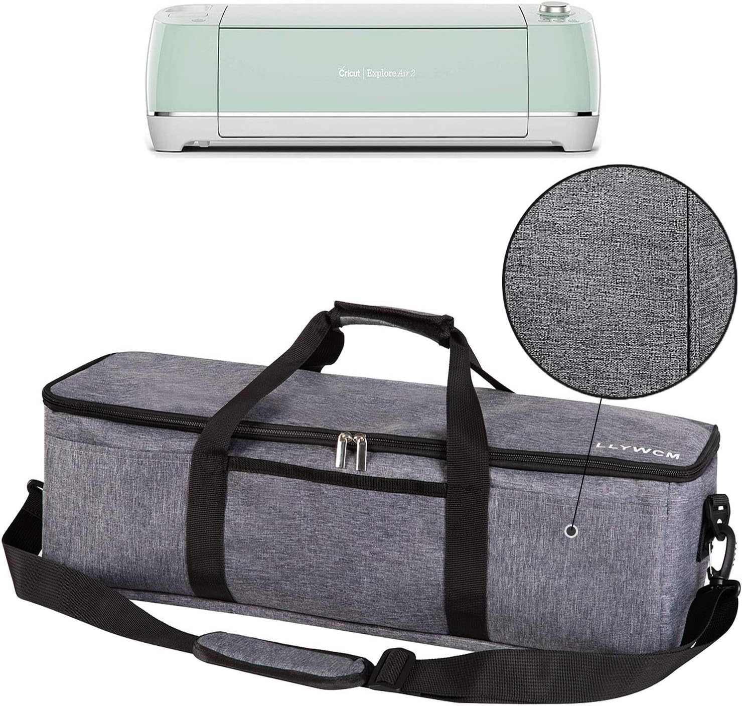 LLYWCM Cricut Bag Carrying Case Compatible with Cricut Explore Air (Air 2), Cricut