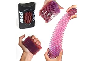Morf Fidget Sensory Spring Berry – 3D Slug Spring Toy for Kids, Teens, and Adults - Stretchy, Quiet, Stress and Anxiety Relief, Focus - for Play, School, Work Gifts, Great for Classroom, Office