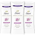Dove Advanced Care Antiperspirant Deodorant Stick Waterlily & Sakura Blossom 3ct For underarm care with Pro Ceramide technology with 72-hour odor control and sweat protection for soft underarms