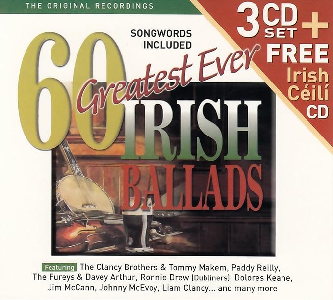 60 Greatest Ever Irish Ballads Amazon.co.uk