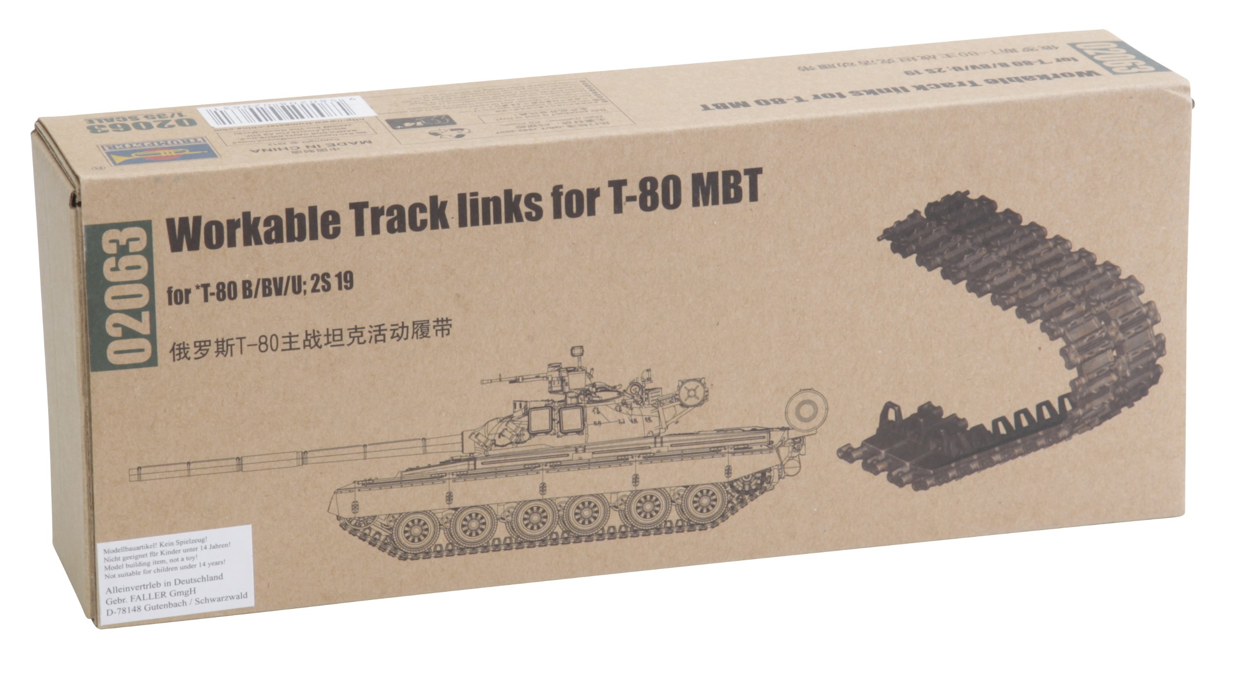 Trumpeter 1:35 - T-80 Tank Track Link Set