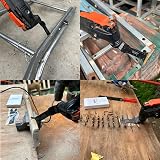 XXGO 4 Pcs Bi Metal Titanium Oscillating Multitool Blades XG5204U view 5