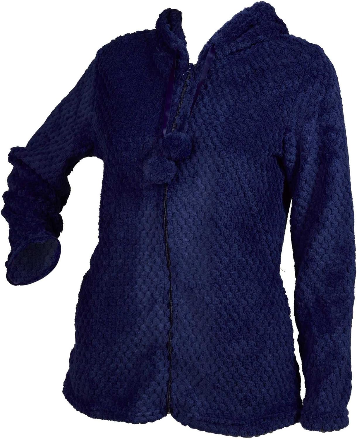 short fleece bed jacket