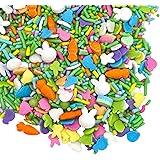 Manvscakes | 4 oz Egg hunt sprinkle mix | Easter sprinkles | Sprinkle mix | Cookie sprinkles | Cake sprinkles | Metallic spri