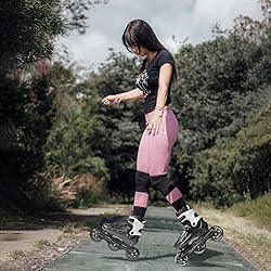 PAPAISON Adult Adjustable Inline Skates for Men