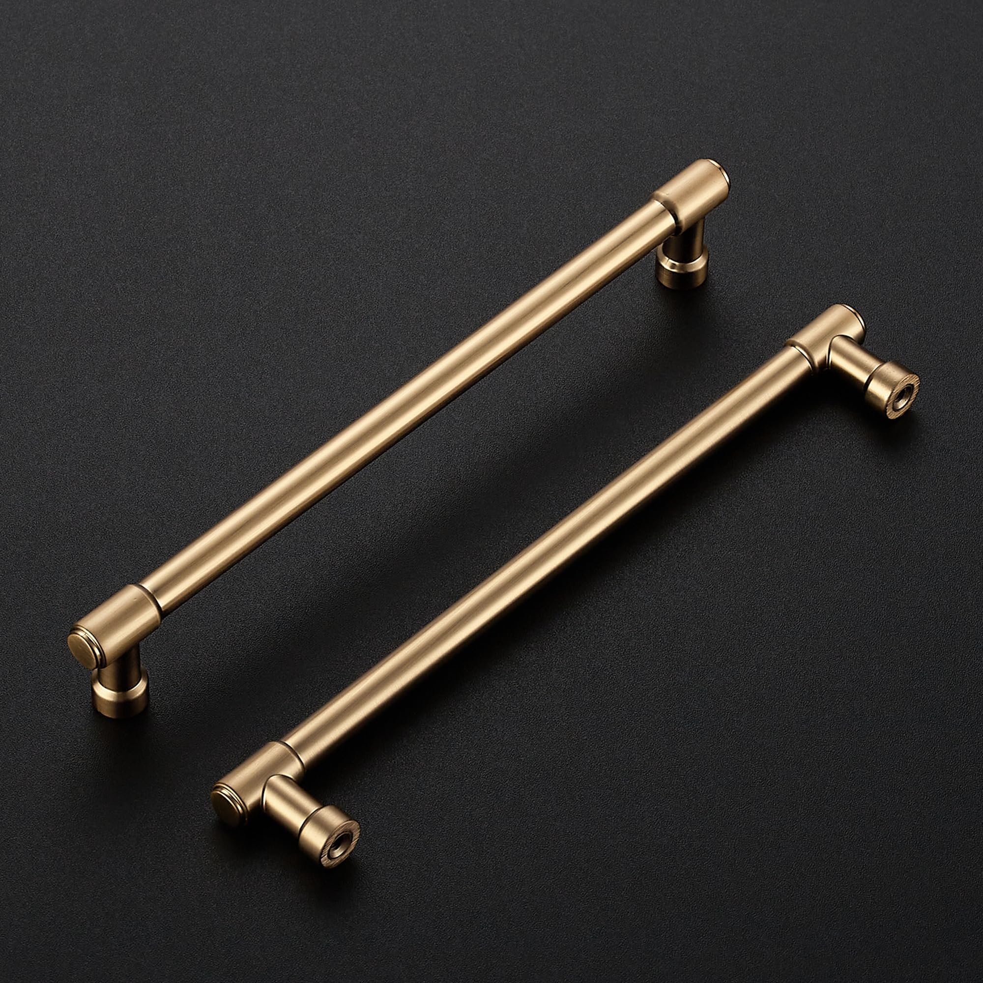 Condition photo showing New/Like New for ravinte 20 pack 7-1/2 inch hole center solid kitchen cabinet handles champagne bronze dresser pulls 