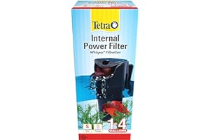 Tetra Whisper 4i Internal Power Filter, Filtration for Aquariums Between 1 and 4 Gallons