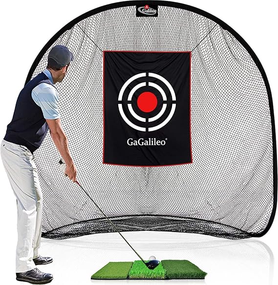 portable driving practice golf net
