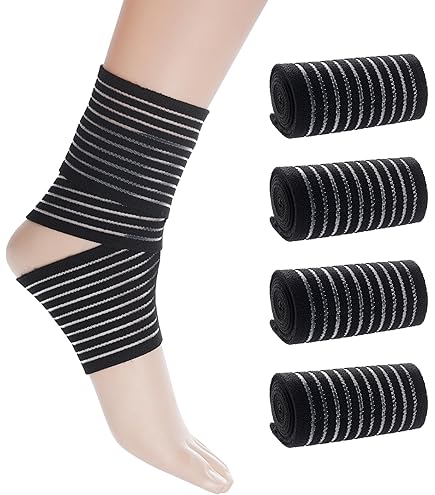 Buy Leeonz Adjustable Elastic Ankle Sleeve Elastic Ankle Brace Guard