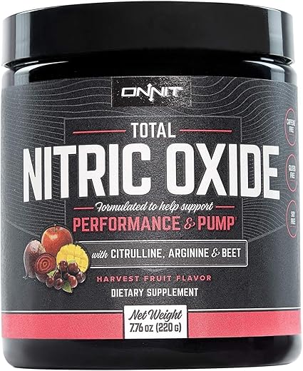 Amazon Com Onnit Total Nitric Oxide Caffeine Free Pre Workout