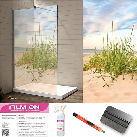 Glasdekorfolie dusche Glasdekorfolie dusche