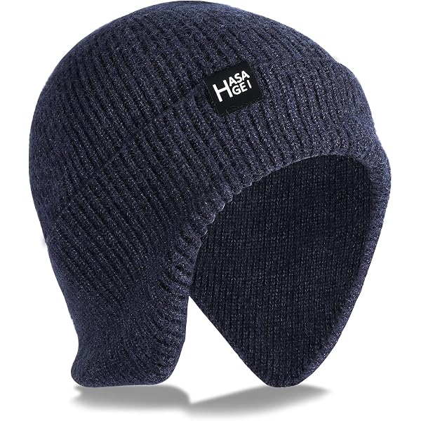 Unisex Goggle Knitted Beanie - Windproof Warm Winter Skull Cap With Goggle Design - View #7