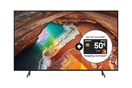 Samsung Q60R 123 cm (49 Zoll) 4K QLED Fernseher (Q HDR, Ultra HD, HDR, Twin Tuner, Smart TV) [2019]