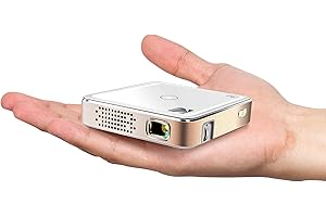 Kodak Ultra Mini Portable Projector - HD 1080p Support LED DLP Rechargeable Pico Projector - 100" Display, Built-in Speaker -
