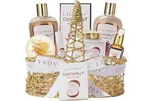 Mothers Day Gifts for Mom - 8-Piece Luxury Bath & Body Gift Set