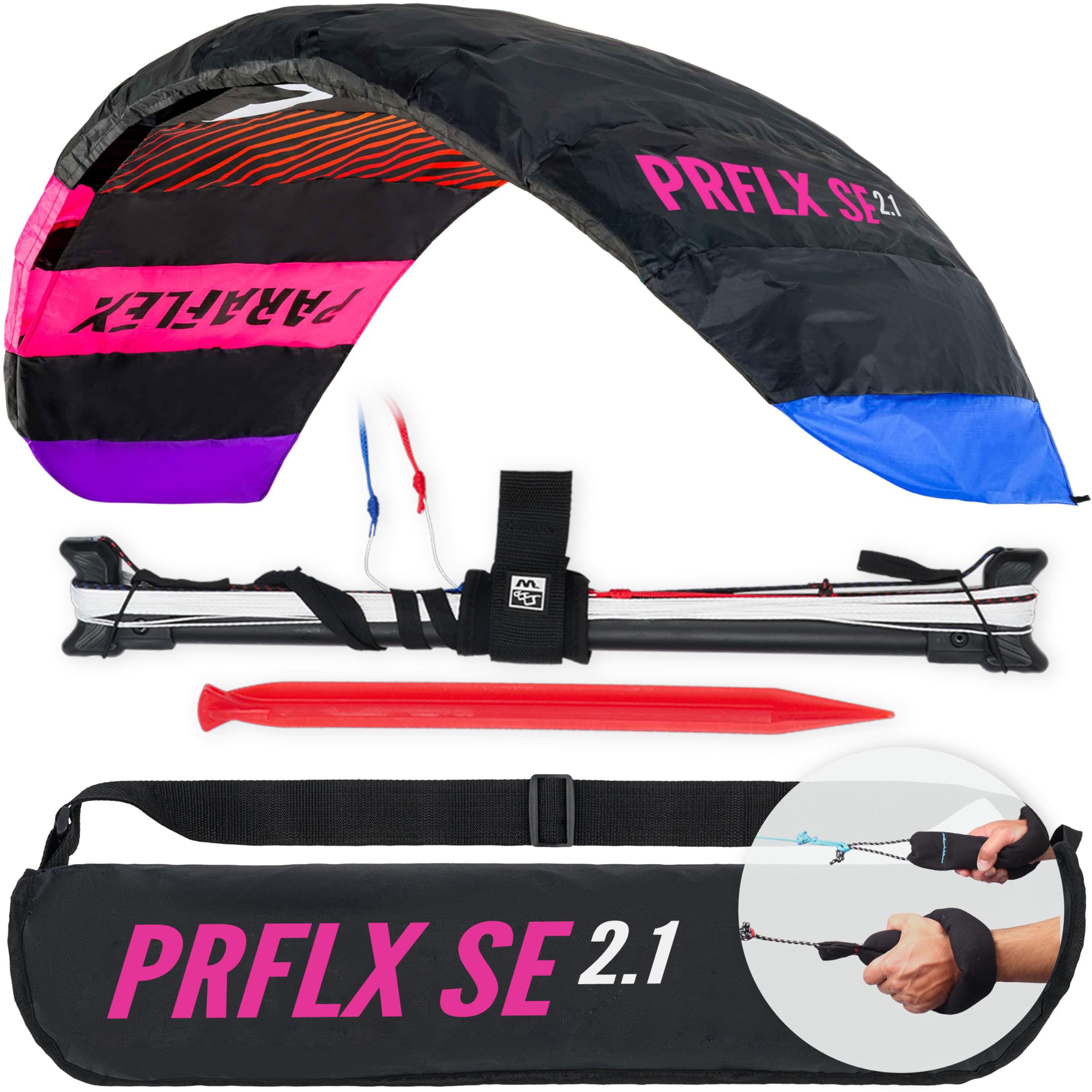 Wolkenstürmer Paraflex Basic 2.1 SE steering mat - flying paver 2-line kite for beginners