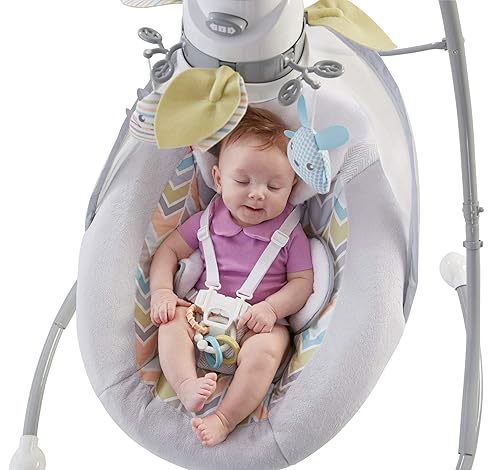 Fisher-Price Baby Swing, Sweet Snugapuppy Dual-Motion Infant Seat