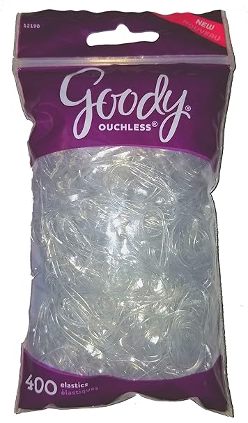 Buy Goody Ouchless Large Clear Elastic 400 Count Online At Low