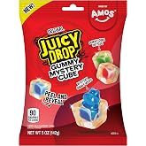 Juicy Drop Easter Mystery Gummy Candy Cubes Original Flavor 5oz Peelable | Strawberry Gummy Cube Mystery Animal Inside Interactive 2-in-1 Treat Easter Basket Stuffers Gifts for Kids Party Favors