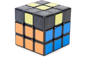 RUBIK'S Rubik’s Cube, Coach Cube, Learn to Solve 3x3 Cube with Stickers, Guide & Videos, Classic Color-Matching Puzzle, Problem-Solving Brain Teaser, Stocking Stuffers for Ages 8 & Up