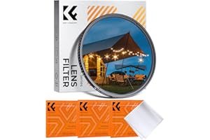 K&F CONCEPT 67mm Star Filter - 6-Line Short Streak, Enhance Night Photography with Stunning Starlight and Starburst Effects, 