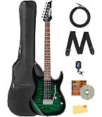 Amazon.com: Ibanez GRX20W RG Gio Electric Guitar - White Bundle