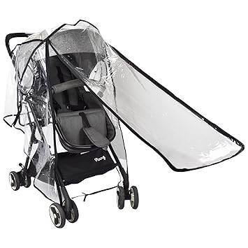 clear stroller cover