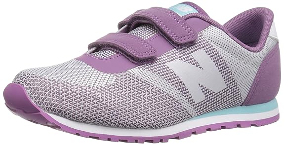 New Balance Grade School 565 Rip-Stop Schuhe, 35 EUR - Width W, Wood Violet/White