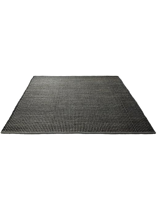 Esprit Teppiche Moderner Designer Flachgewebe Teppich Gobi Grau