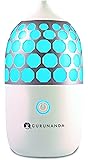 GuruNanda Essential Oil Diffuser- 90ml Honeycomb Aromatherapy Ultrasonic Diffuser, Cool Mist Humidifier with 7 Color LED Lights and Waterless Auto Shut-off for Bedroom Home Office Kitchen Yoga Studio