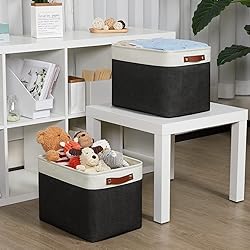 DULLEMELO Storage Bins Large-16"x12"x12" With