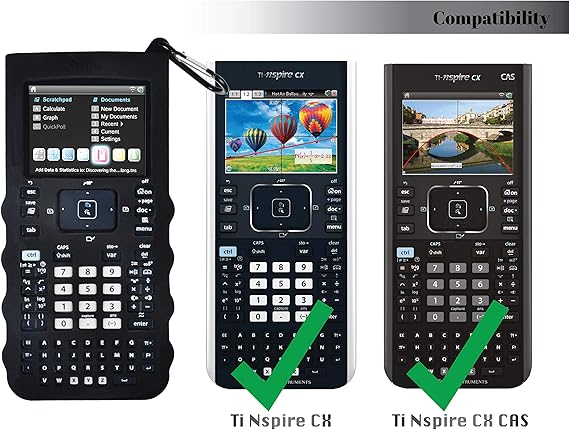 Amazon Com Sully Silicone Skin For Ti Nspire Cx Cx Cas Handheld Black W Screen Protector Silicon Cover Case For Ti Nspire Cx Hand Held Graphing Calculator Protective Anti Scretch Skins Screen Covers