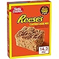 Betty Crocker REESE'S Peanut Butter Coffee Cake Mix with Mini REESE'S Peanut Butter Chips and Brown Sugar Streusel Topping, Holiday Baking, 14.2 oz