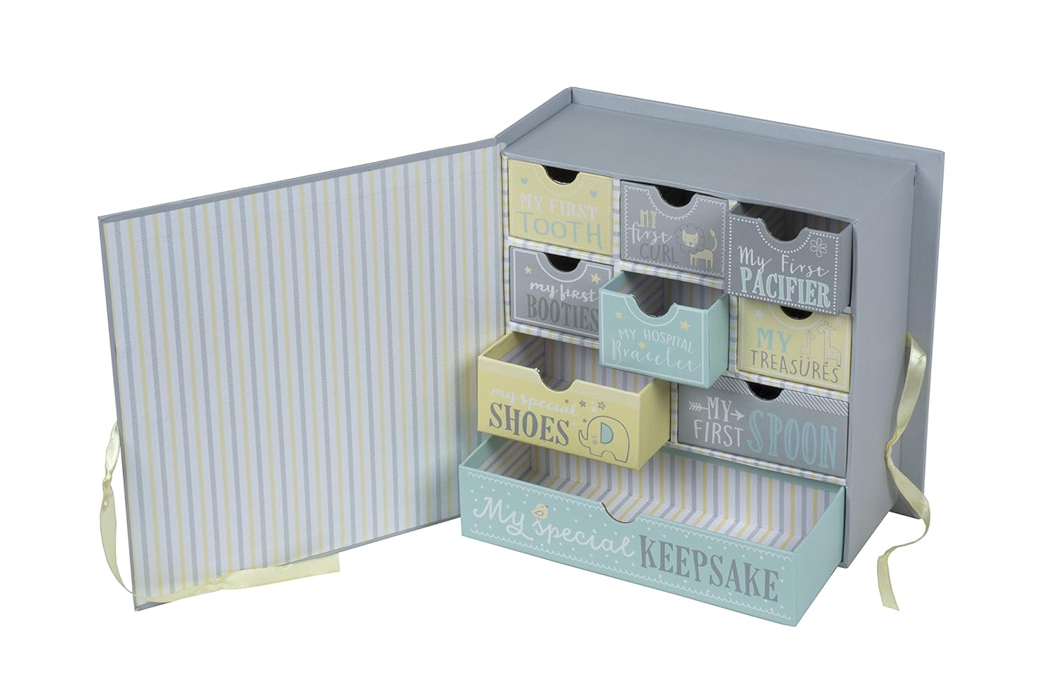 baby milestone keepsake box