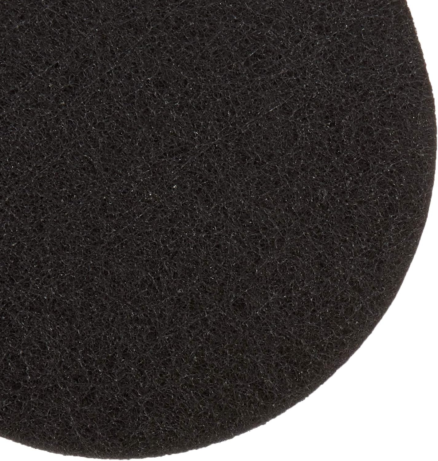 12 Pack Activated Charcoal Replacement Filters for Kitchen Compost Bin 6.5" Diameter 3/8" Thick. Trimmable to Fit: Kitchen & Dining