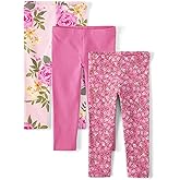 The Children's Place Baby-Girls and Toddler Printed Leggings, Multipacks