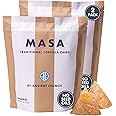MASA Tortilla Chips - Churro Chips - No Seed Oil Snacks - Corn Tortilla - Made with Grass Fed Beef Tallow, Powdered Sugar, Royal Cinnamon, Sea Salt - Sweet and Salty Snacks - 2 Pack - 5 oz/Pack