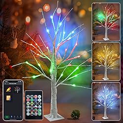 2FT Smart Christmas Decorations Birch Tree