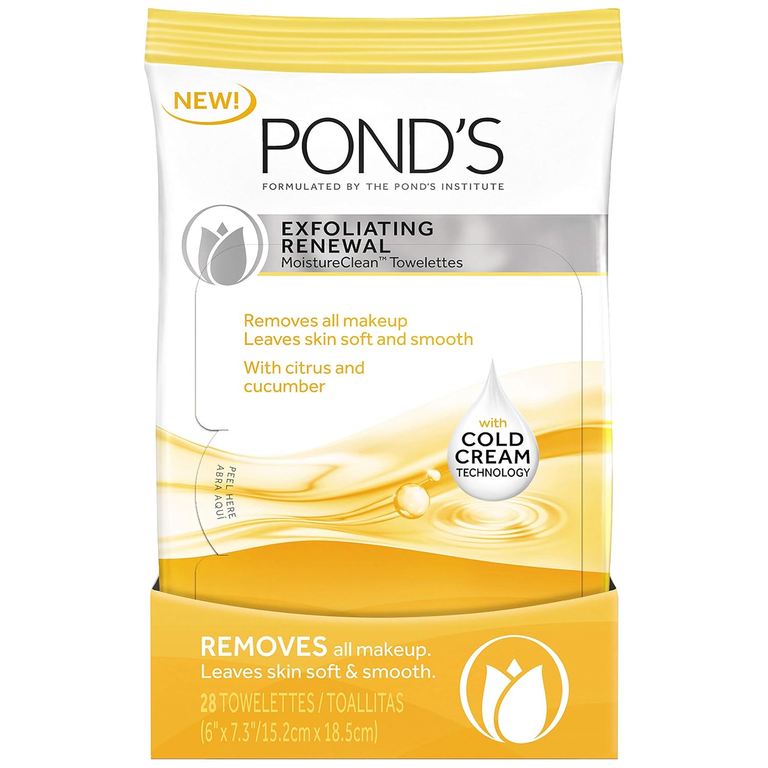 ponds cleansing face wipes