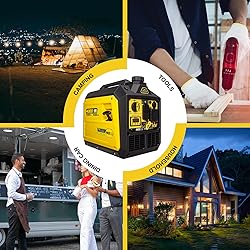 Aceup Energy 4000 Watt Dual Fuel Inverter Generator