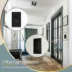 TOPGREENER Kalide Dimmer Light Switch, LED Dimmer