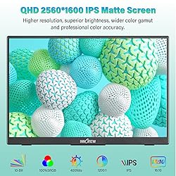 InnoView Portable Monitor 16" 2K 120Hz Built-in