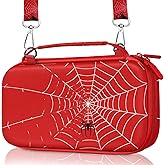 Gurgitat for Nintendo Switch 2 Carrying Case - Red Cute Kawaii Design with Handle and Strap for Switch 2 2025 Travel Cases Portable Storage Carry Protective Hard Shell for Boys Teens Girls