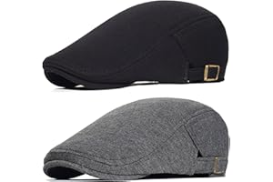 BABAHU Men's Newsboy Cap Gatsby Flat Cap Lvy Irish Hats Driving Cabbie Hunting Cap