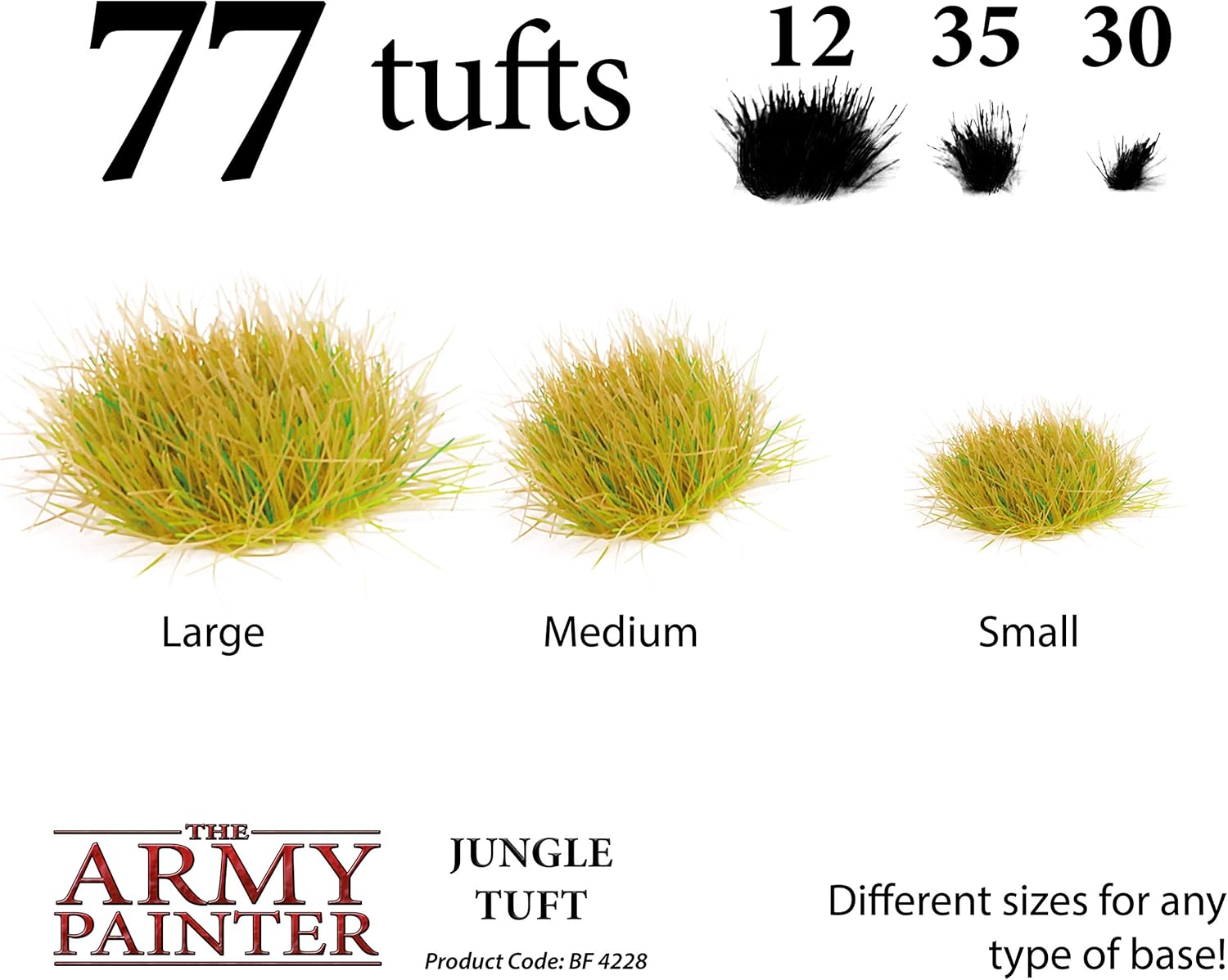The Army Painter - Jungle Tuft, Multicoloured, Large, Medium, Small - Image 4