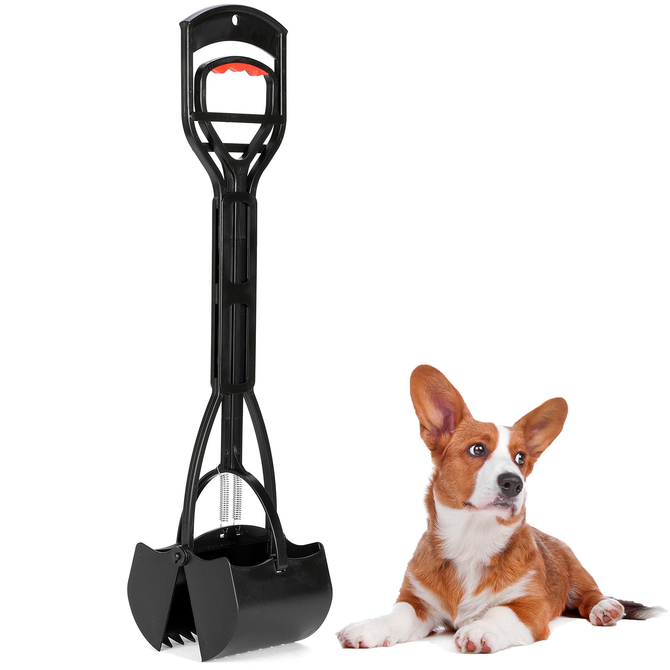 Dogit Jawz Waste Scoop, Dog Pooper Scooper for Easy Grass and Gravel Pick Up